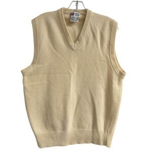 Vintage Y2K Royal Scott Lambswool Sweater Vest Size L
